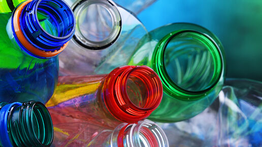 Plastic and glass bottles